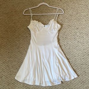 Lucy In The Sky white fit flare dress